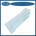 2014 fashion new design pretty elegant wuxi products Blue Wool Gloves